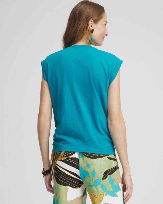 Knot Front Tee - image 3